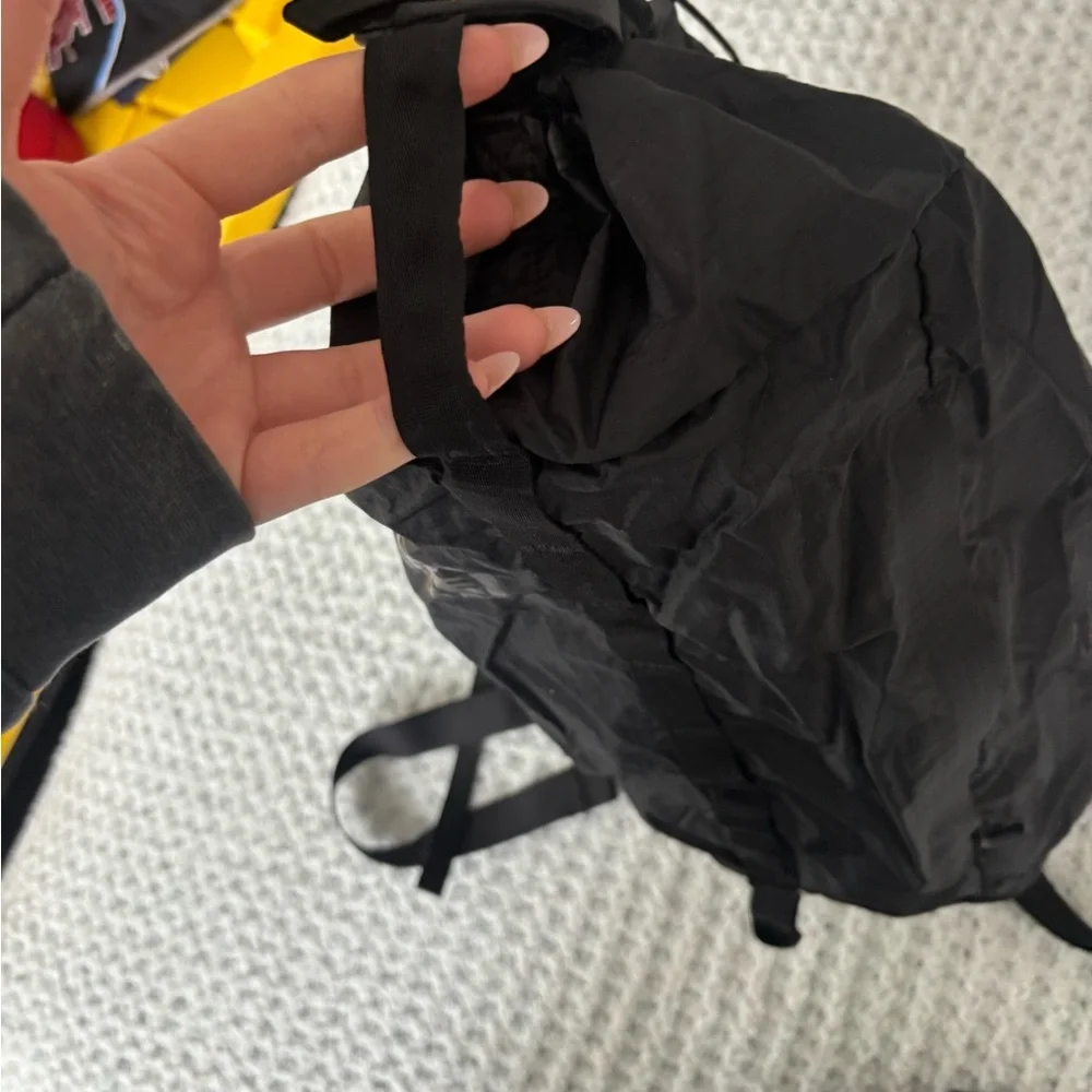 Black Drawstring Backpack - Picture 9 of 16